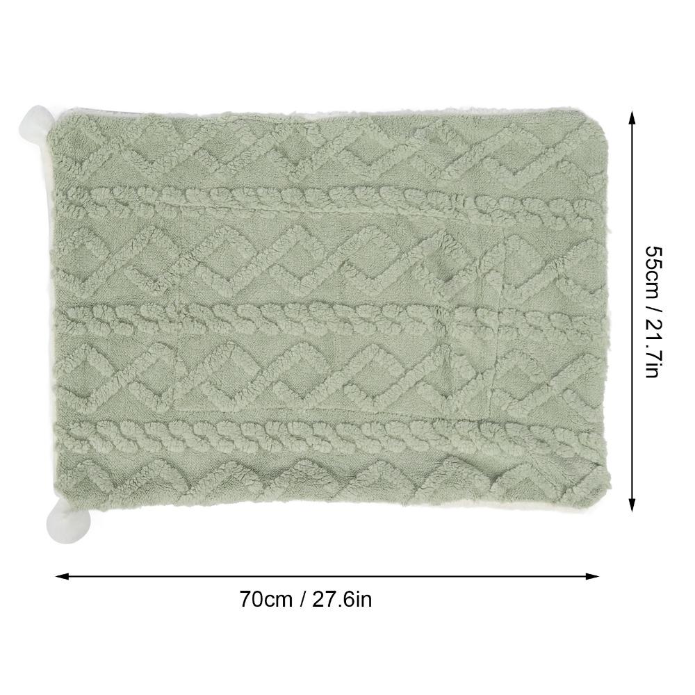 Double Layer Thicken Dog Cat Blanket Soft Warm Plush Pet Throw Blanket Pet Blanket for Sleeping