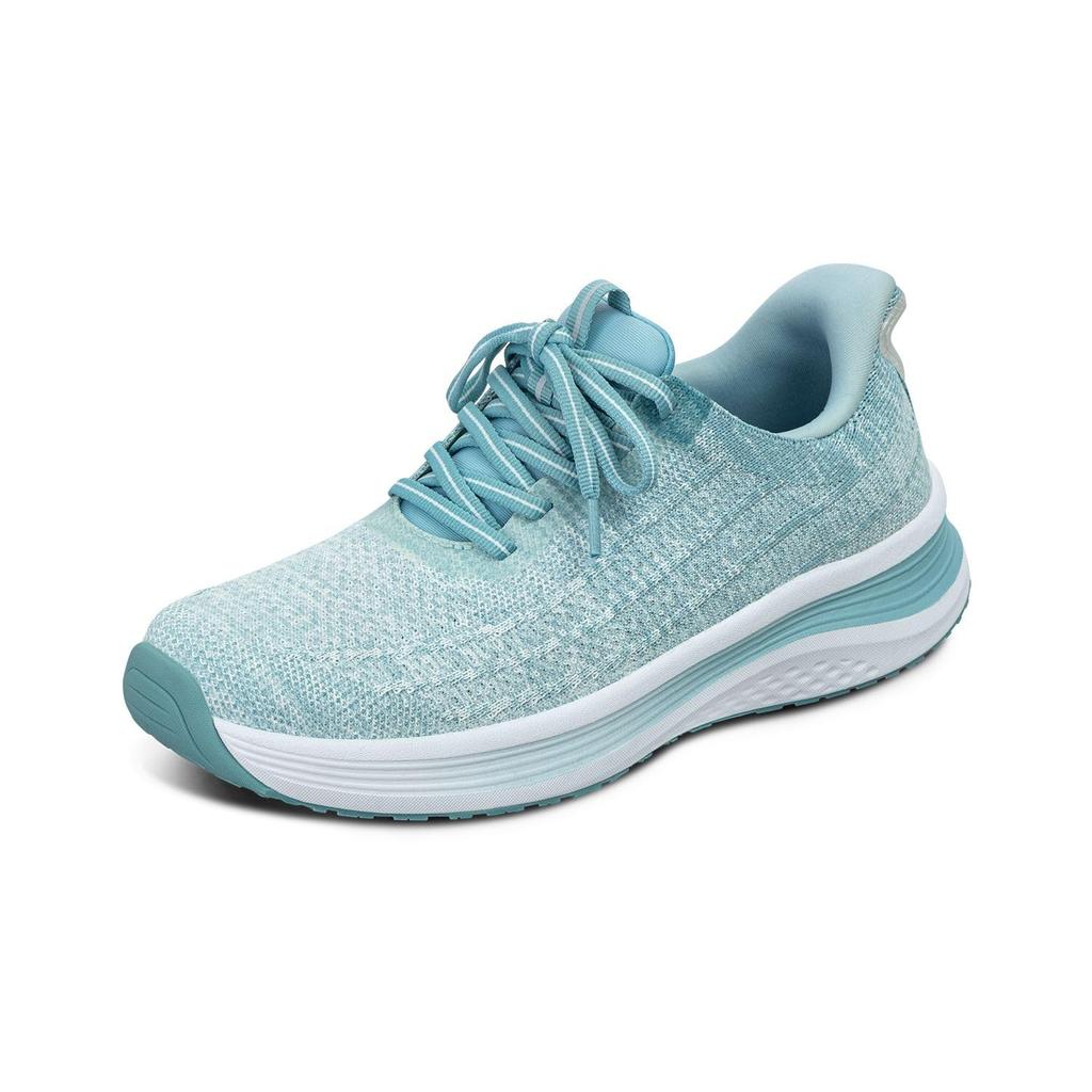 Orthofeet NIRA Customizable Sneakers for Standing Comfortable Size Medium Turquoise Hands-Free Sneakers, Comfort, Women's Work, Shoes, 22.0cm / (2E