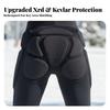 XRD Pelvic Protection Pad, Kevlar Fabric, Women's Skiing Gear, Multilevel Collision Absorption, Orthopedic Recommended