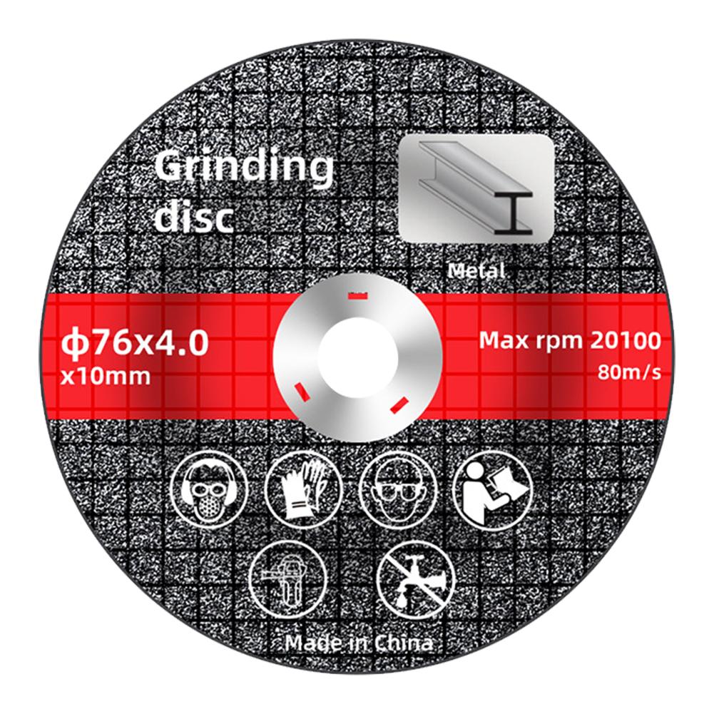 

1/5 Pcs Reinforced Grinding Discs Cutting Grinding Wheel High Hardness 76mm Wear-Resistant Portable Angle Grinder Accessories