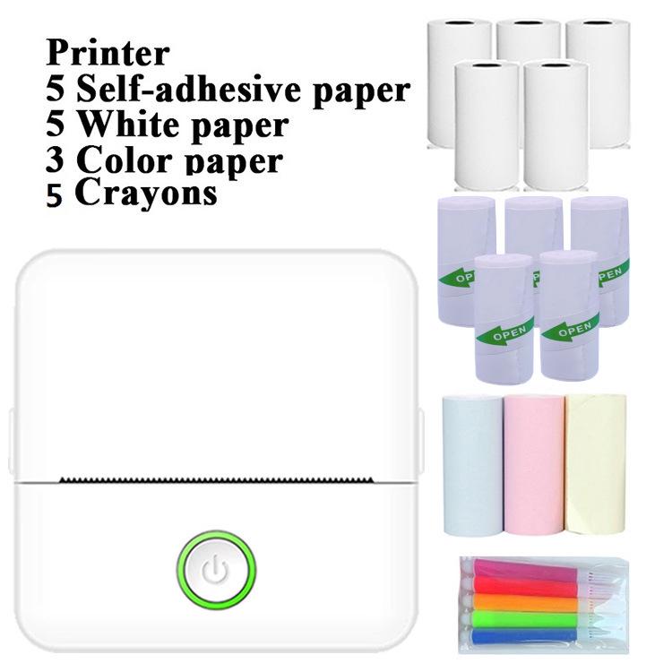 Przenośna Mini Kieszonkowa Drukarka X6 - Bluetoothowa Termiczna Drukarka do Zdjęć dla Uczniów