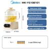 Midea 1L All-Glass Automatic Health & Tea Kettle CN plug (adapter included)