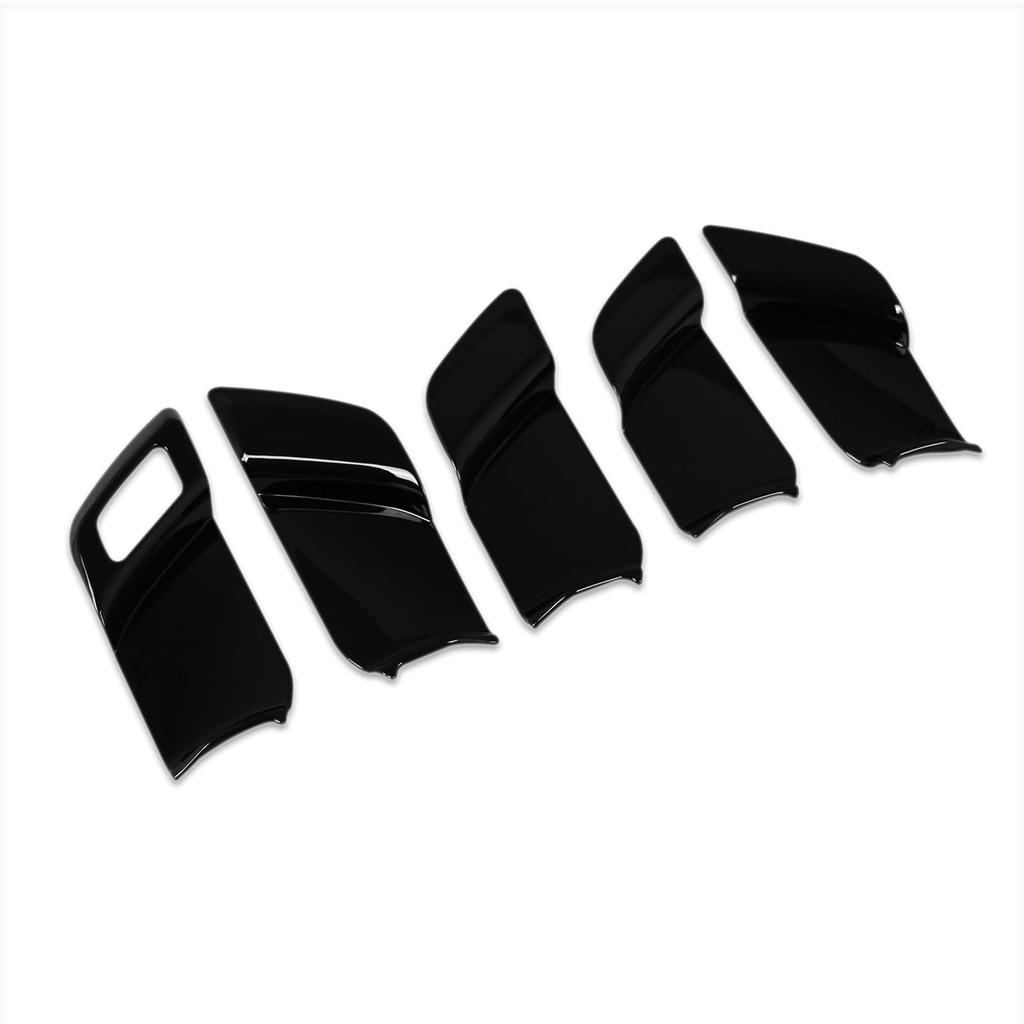RUIQ Toyota New Prius 60 Series Dedicated Interior Front and Rear Inner Door Handle Garnish (Piano Black)