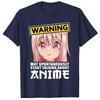 Anime Merch Clothes Teen Girls Gift Women Japanese Stuff TShirt Graphic Tee Shirts for Women Cartoon Clothing Novelty Gift