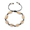 Summer Beach Shell Handmade Braided Adjustable String Seashell Anklets for Women Jewelry