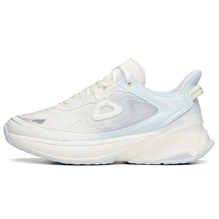 New Anta Running Collection Low Top Running Shoes Women's White Blue 122135530R-2