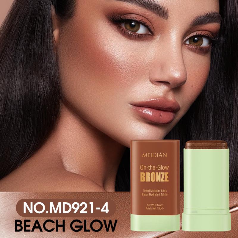 MEIDIAN Blush Stick, Facial Makeup Highlight & Contour, Brightening Blush 4