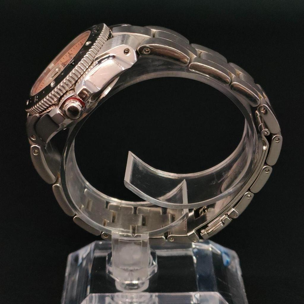 [USED] Seiko Perpetual Pink Silver Quartz Watch