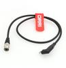 DRRI Hirose 4-Pin to USB Type C Right-Angle PD Power Cable for Zoom F4, F8, F8n, and F8n Po Recorders | Blackmagic | ZAXCOM