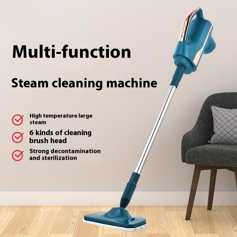 6in1 handheld steam mop,high-temperature sterilization,comfortable grip,use for comprehensive cleaning in homes,offices,schools