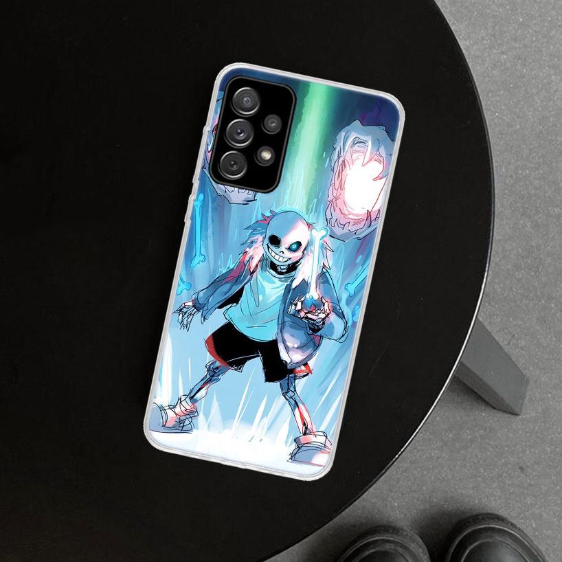 

Чехол для телефона Undertale Sans Doggo Для Samsung Galaxy A12 A22 A32 A52 A72 A02S A51 A50S A31 A20S A10S Note 20 Ultra 10 Plus G Samsung Note 20