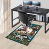 1PC Dogs, Garden Non-Slip Floor carpet, Office, family, bedroom, Studio - Large Area Rug,  Decorative Mat, Longlasting Material-C0427