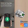 3-in-1 Keyless Entry Bluetooth Door Lock Multi-function Smart Lock Electronic Fingerprint Lock