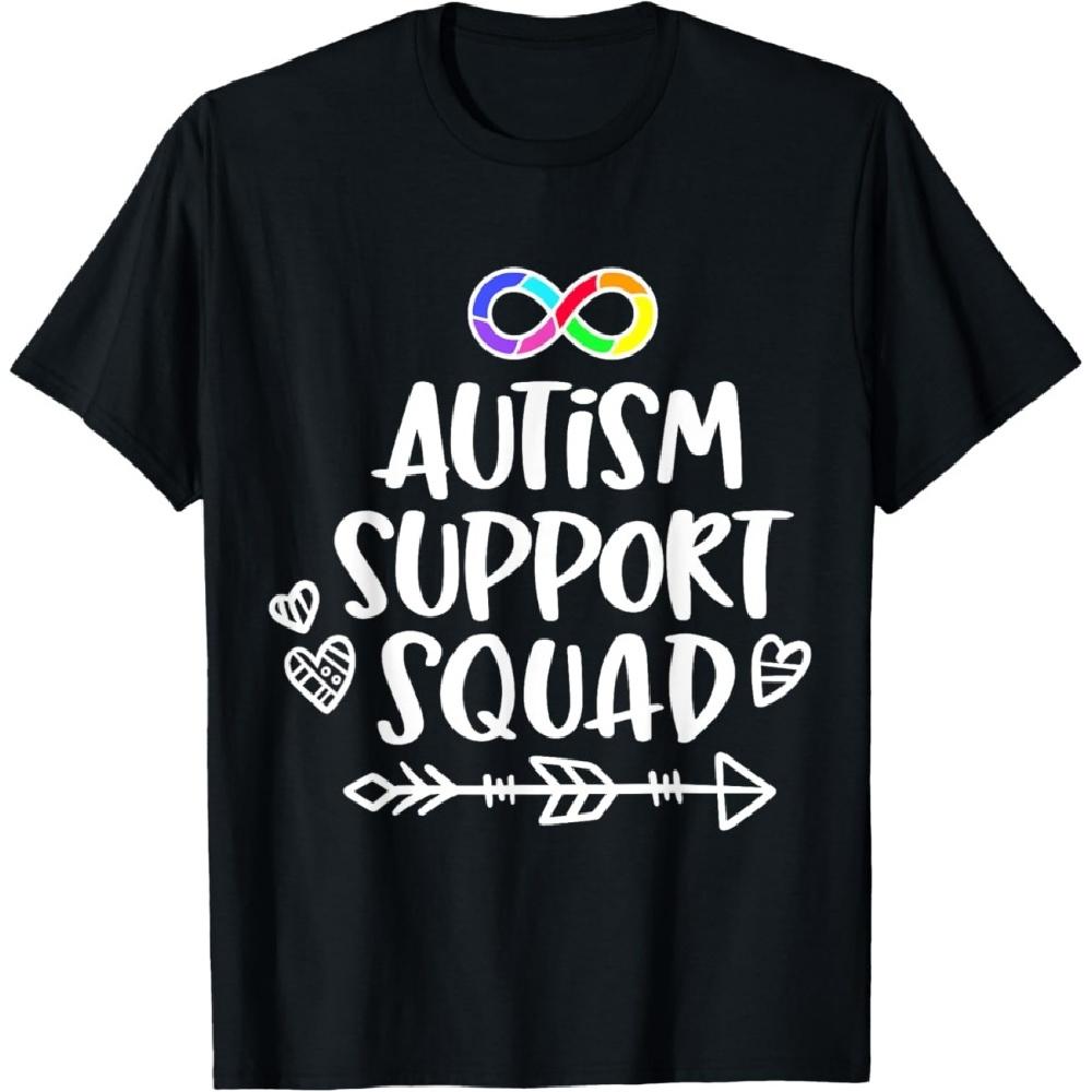 

Autism Support Infinity Autistic Awareness T-Shirt XXXXXL чёрный