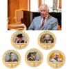 Stunning British King Charles Commemorative Coin Collection In Gift Box