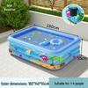 Foldable Inflatable Kids Swimming Pool with Pump