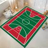 Basketball Court Printed Carpet for Sports-Themed Home Decor Suitable for use as an anti-slip for living room bedroom sofas