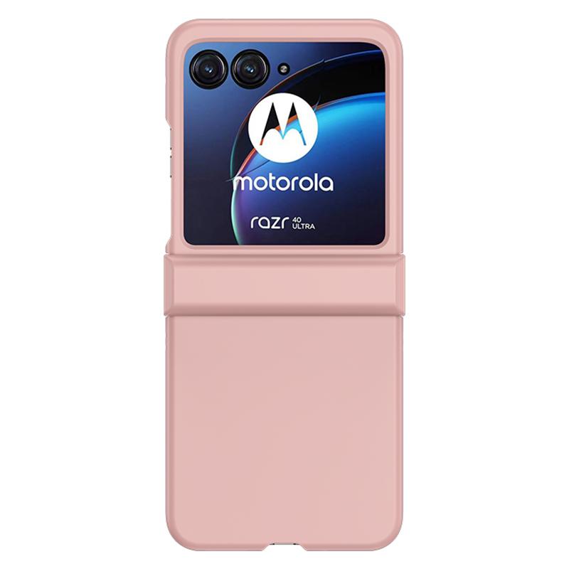 For Motorola Razr 40 Ultra 5G Hard PC Phone Cover Shockproof Hinge Protection Skin-touch Case
