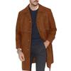 Men's Woolen Coat Nizi Long Coat Large Size Single Breasted