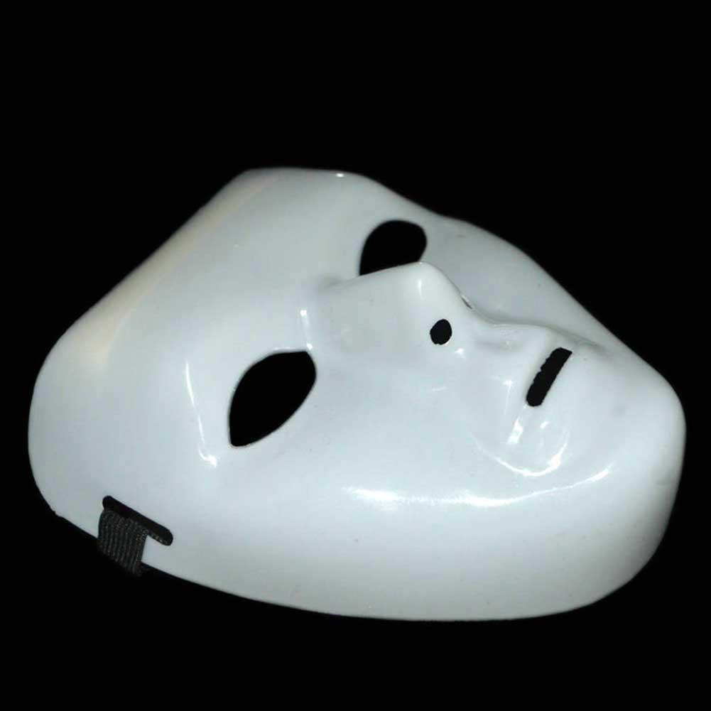 Halloween White Mask Kamen Rider Ghost Dance Night Prom Masquerade Face Women for Men L0P3