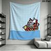 One Piece Wall Tapestry Aesthetic Wall Hanging Printed Fabric Blanket Decorative Tapestries for Bedroom Living Room Home Decor