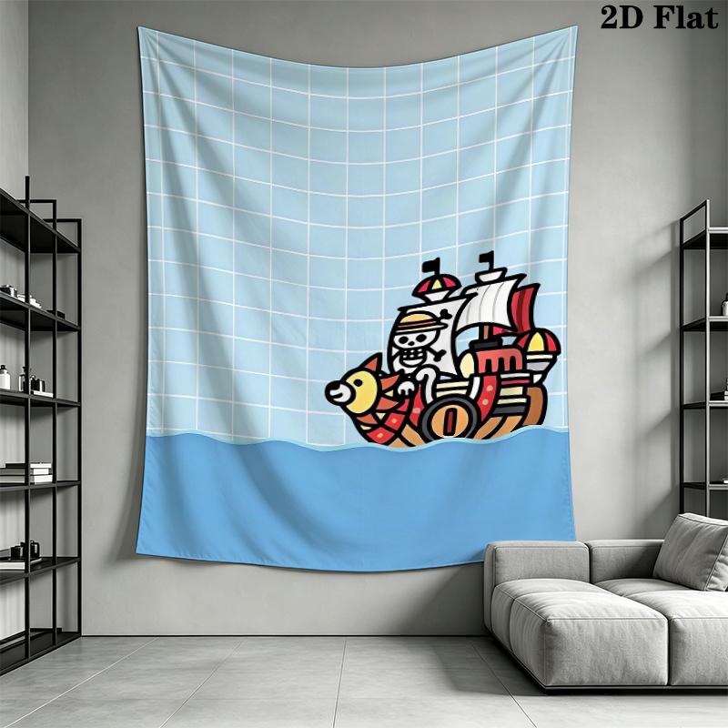 One Piece Wall Tapestry Aesthetic Wall Hanging Printed Fabric Blanket Decorative Tapestries for Bedroom Living Room Home Decor