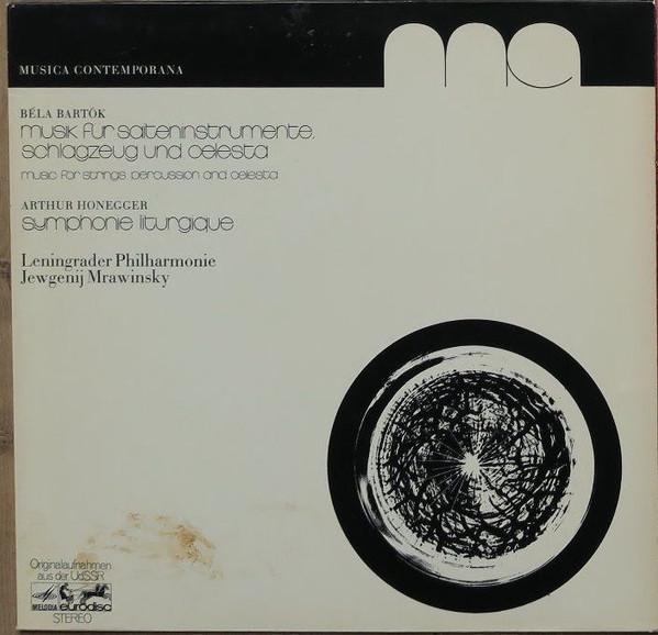 LP Record BLA BARTOK ARTHUR HONEGGER LENI Musik Fr Saiteninstrumente Schlag 85194MK MelodiaEurodis 1972 Germany Classical Used