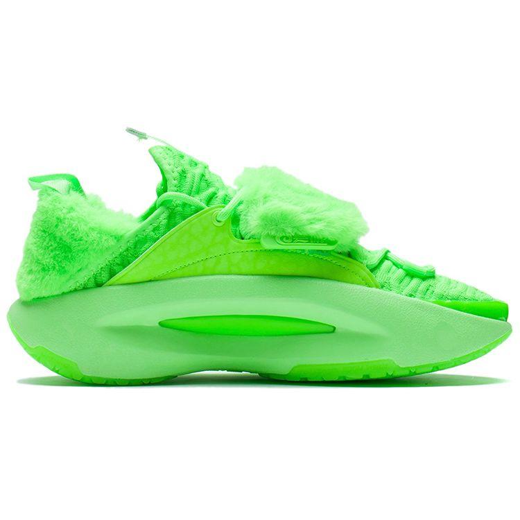 Li Ning Fabric One-Piece Weaving Trend Shock Absorption Non-Slip Wear-Resistant Lightweight Low-Top Sports Casual Shoes Women Sneaker AZGS136-1