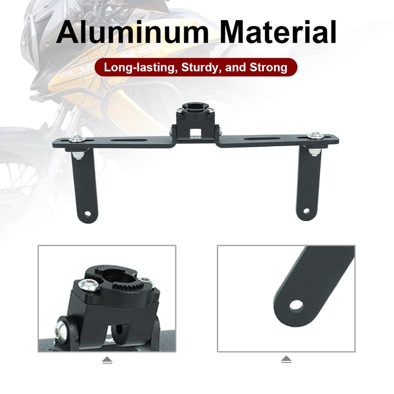 For Honda XLV700 Transalp 2008 2009 2010 2011 Motorcycle GPS Mount Navigation Plate Bracket Windshield Stand Phone Holder