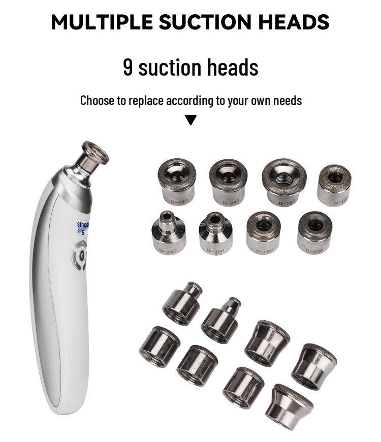 Handheld Microdermabrasion & Microcarving Facial Cleansing Device for Skin Rejuvenation & Exfoliation