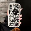 Funny Pokemon Gengar Phone Cover Case for Apple iPhone 17 Pro Max 16 XR 13 Mini 11 Air 16e 14 Plus 15 12 XS