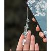 Sweet Dessert Theme Beaded Phone Strap Handmade Resin Charm for Women Girls Lovely Gift Keychain Bag Accessory