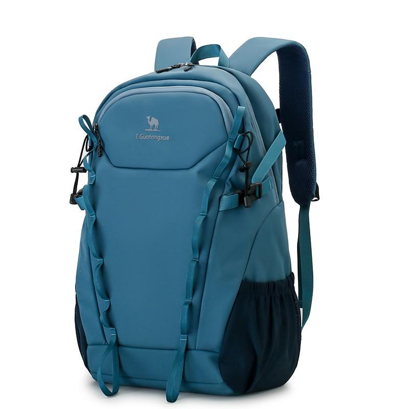 

Camel Style Outdoor Hiking Backpack - Large Capacity, Water-Resistant, Lightweight Student Book Bag 20-35L