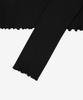 BASIKA Wave Basic Layered T-Shirt (Black)