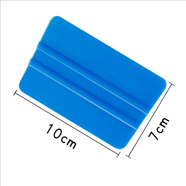 

Small Plastic Squeegee for Car Wrapping with Cloth - Double-Sided for Color Change and Film Application Piece
