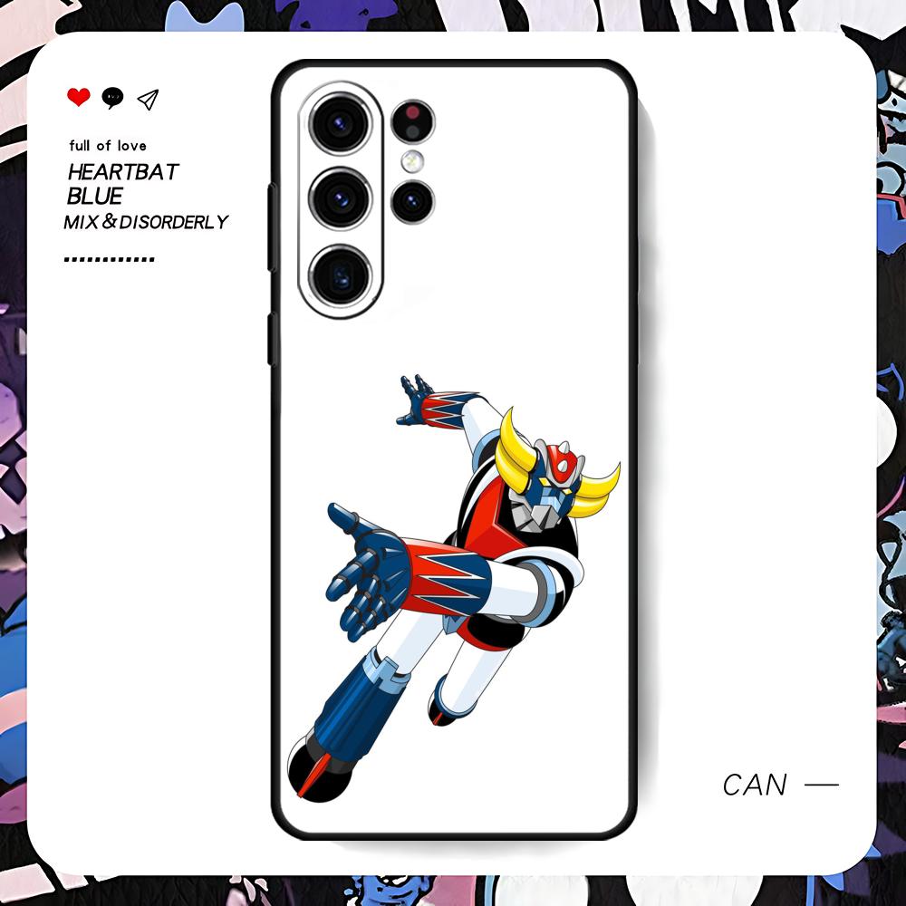 UFO Robot G-Goldoraes Handyhülle Für Samsung Galaxy S26 S25 S24 S23 S22 S21 S20 Plus Ultra Limited Weich Schwarz