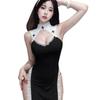 Abstinence high slit nun redemption suit sexy lingerie cosplay passion uniform co free conjoined