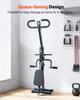 Squat Machine, Deep Squat Rowing Machine for Home, Easy Setup & Foldable Exercise Equipment, Glute Trainer Machine with 2 High-Strength Resistance