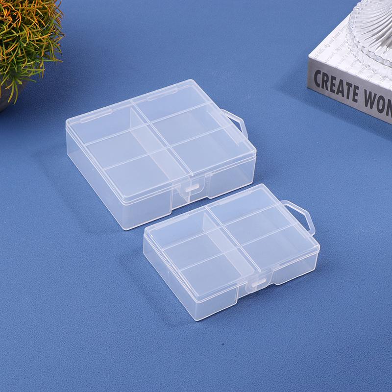 Battery Storage Holder Plastic Transparent Container For Maximum 24 X Aa Aaa Batteries Organizer Box Case