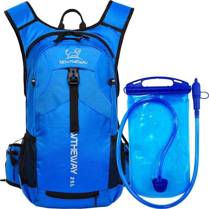 Outdoor Sport Cycling Pack Water Tank Storage Bag Helmet Hold Hydration Backpack Hiking Bike Riding Daypack Bladder Knapsack