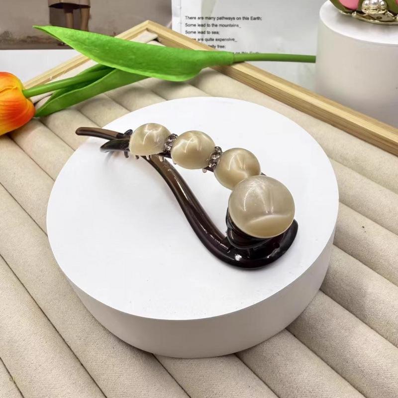Elegant High-End Twist Hair Clip for Thick Hair