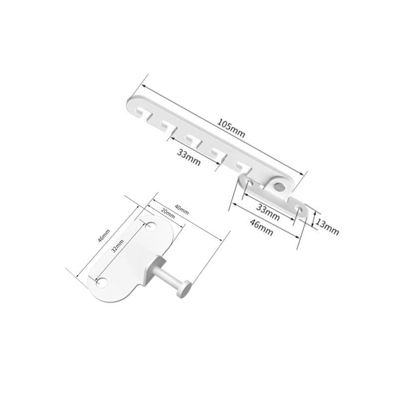 New Inner Window Limiter Latch Position Stopper Casement Wind Brace Home Security Door Windows Sash Lock Child Safety Protection