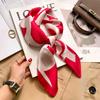 Elegant Silk-Like Square Scarf Women Korean Style Print Neck Lightweight 70x70cm Nylon Fashion Accessory