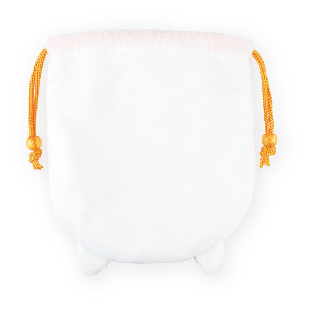 Tees Factory "The Battle Cats" Plush Drawstring Bag, Cat, Approx. H170 X W155mm (excluding Paws), ND-5530465NK