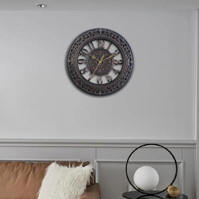 Wall Clock Silent Non Ticking Inch Quality Quartz Battery Operated Round Easy To Read