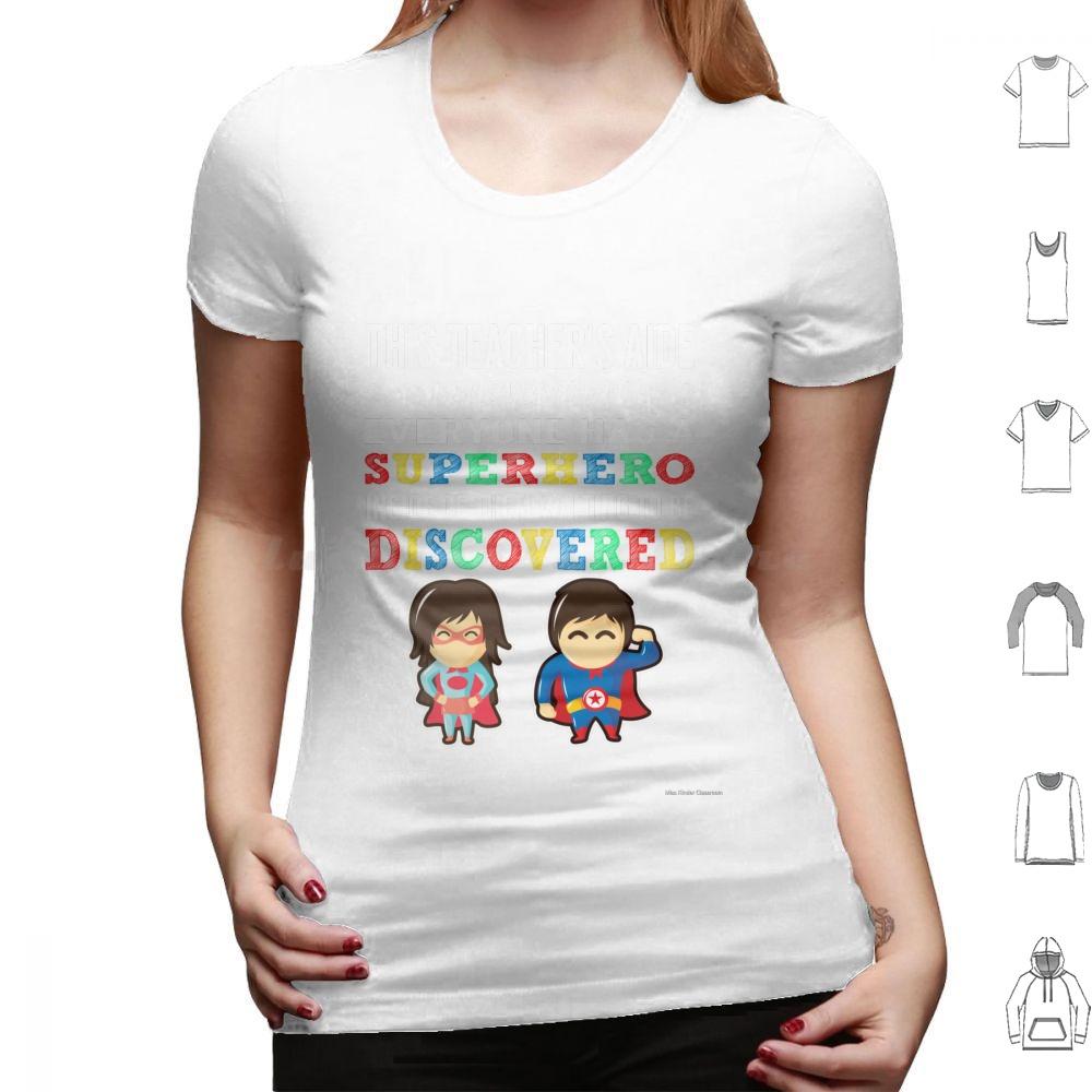 Teachers Aide Superhero T Shirt 6xl Cotton Cool Tee Teachers Aide Uniqueness Welcome Back To School Teacher Mom Teacher Dad