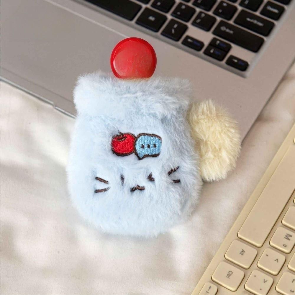 Cute Plush Plush Hot Water Bottle Cartoon Water Filling Hand Warmer Small Portable Water-filling Bottle Winter