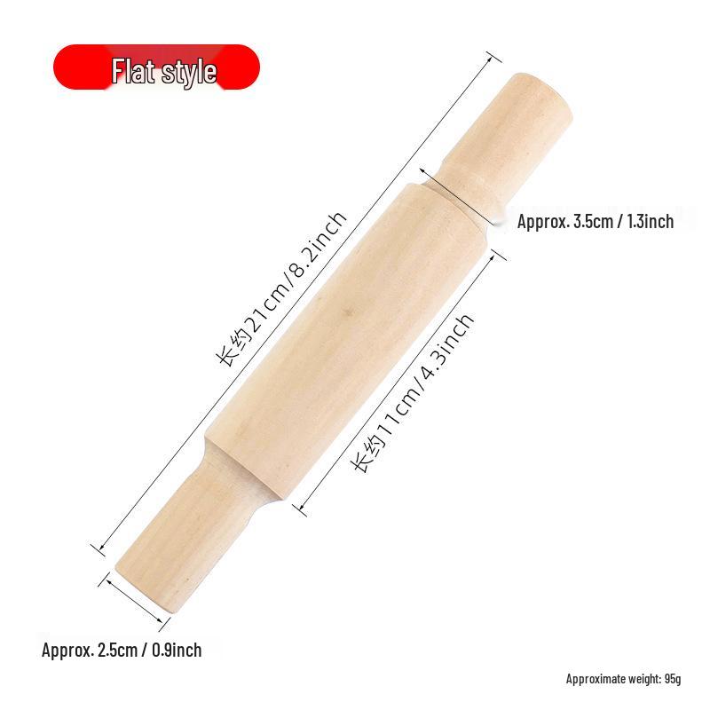

Handmade Solid Wood Pottery Tool Set: Clay Roller, Rolling Pin, Clay Board, Molding Stamping Texture Stick