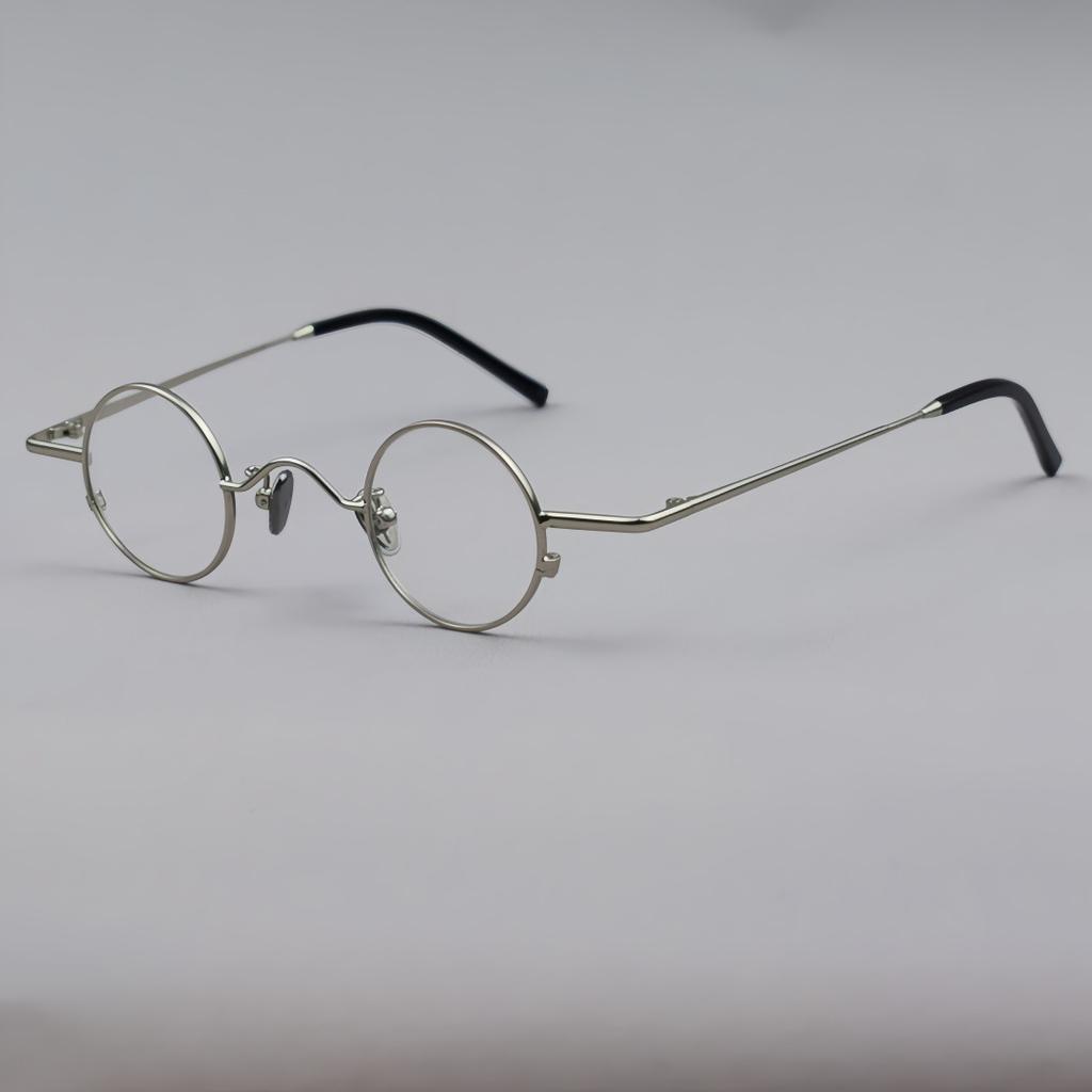 Japanese Style Handmade Retro Round Reading Glasses Men Ultralight Small Frame Prescription Eyeglasses Okulary 0 To 6.0