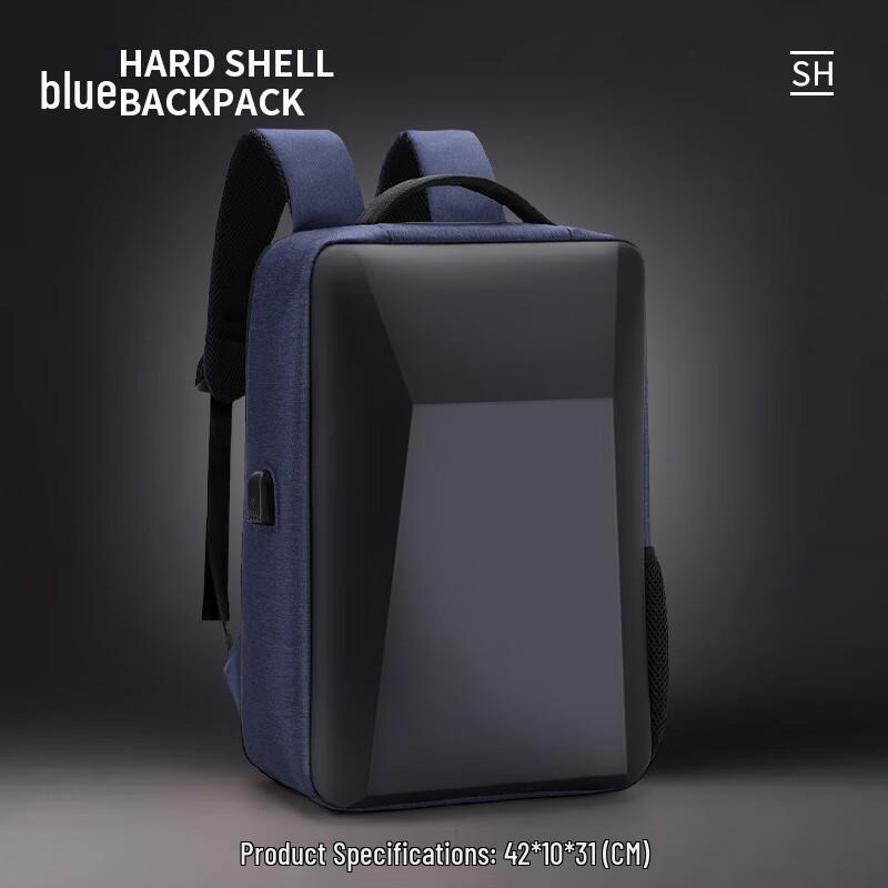 Vanaheimr Men's Hard-Shell Business Laptop Backpack